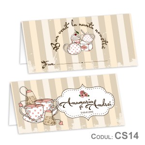 Place Card nunta CS14